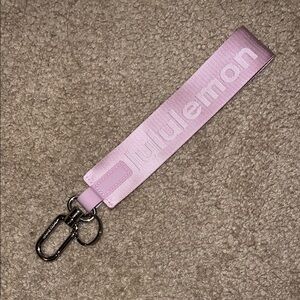 Lululemon Never Lost Keychain | Pink Peony